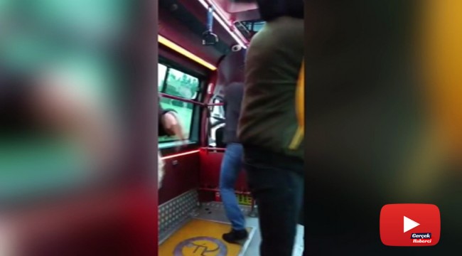 Minibüsçülerin beyzbol sopalı yolcu kapma kavgası