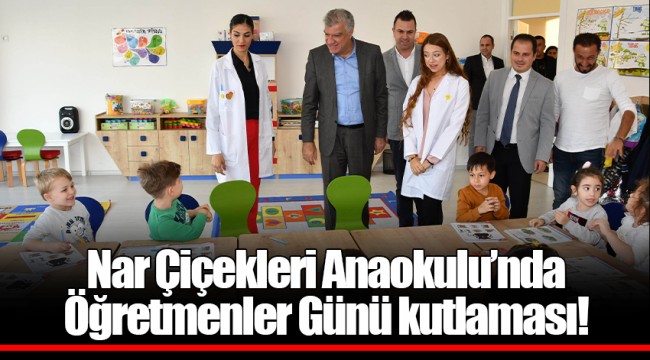 Nar Çiçekleri Anaokulu’nda Öğretmenler Günü kutlaması!