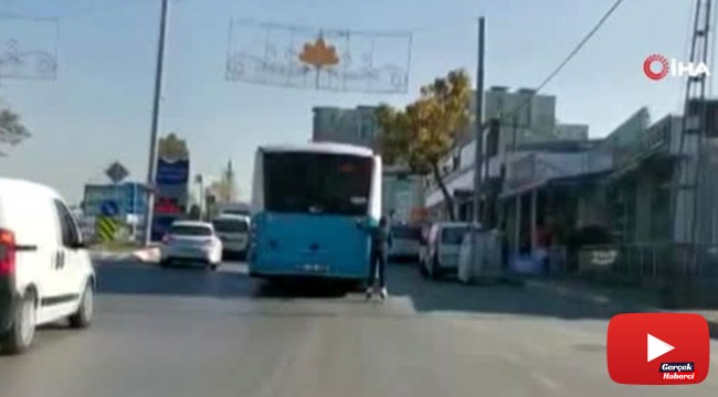 Patenli gencin yürekleri ağza getiren yolculuğu kamerada