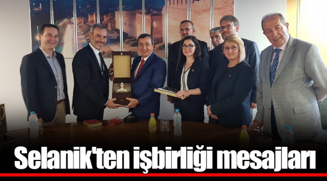 Selanik'ten işbirliği mesajları