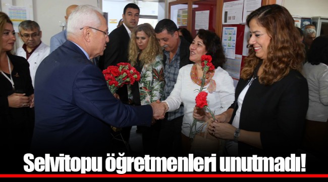 Selvitopu öğretmenleri unutmadı!