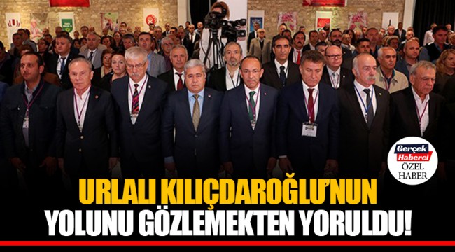 URLALI KILIÇDAROĞLU’NUN YOLUNU GÖZLEMEKTEN YORULDU!