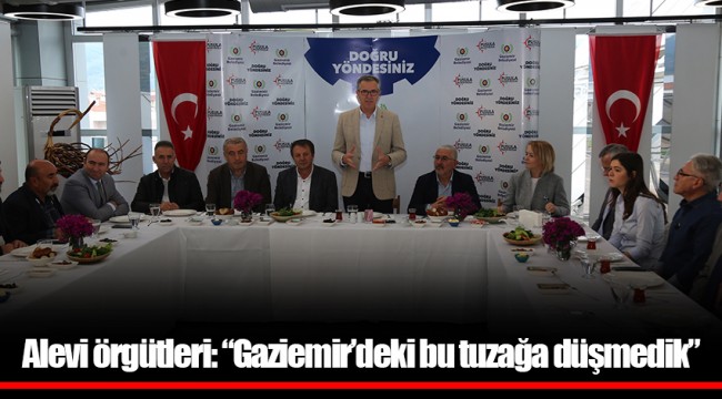 Alevi örgütleri: "Gaziemir'deki bu tuzağa düşmedik"