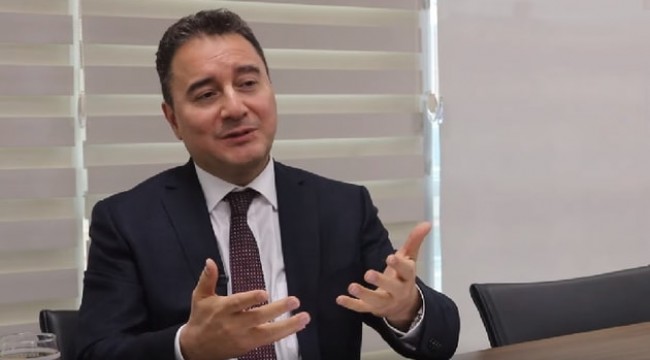 Ali Babacan Erdoğan’ın dolandırıcı sözünü üstüne alınmamış