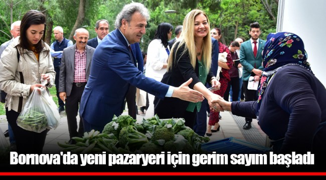 Bornova'da yeni pazaryeri için  gerim sayım başladı