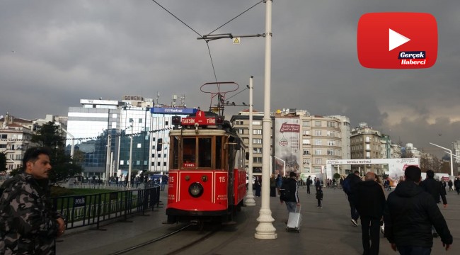 Bulutlar gündüzü geceye çevirdi