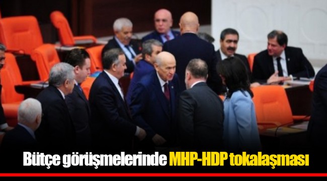 Bütçe görüşmelerinde MHP-HDP tokalaşması