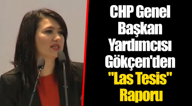 CHP Genel Başkan Yardımcısı Gökçen'den "Las Tesis" Raporu