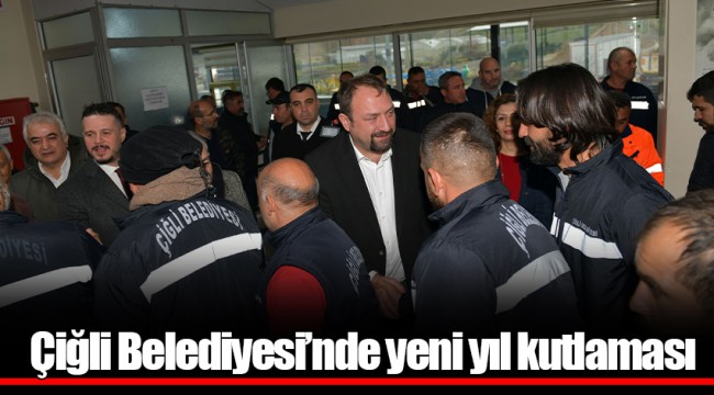 Çiğli Belediyesi’nde yeni yıl kutlaması