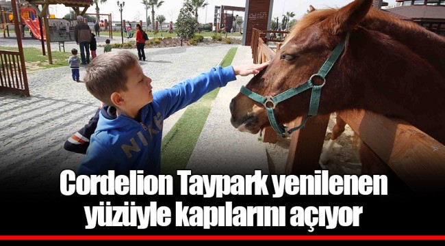 Cordelion Taypark yenilenen yüzüyle kapılarını açıyor