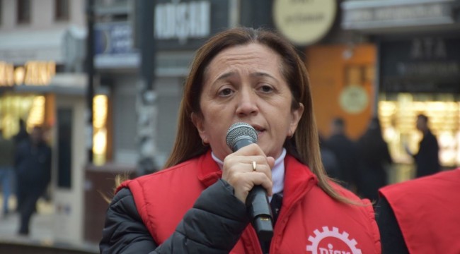 DİSK Genel Başkanı Çerkezoğlu: Kanal İstanbul’a 110 milyar TL gömmek isteyenler, işçiye günlük 10 TL zammı reva görmüş
