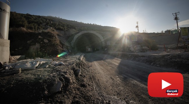 Ege’nin dev projesi ‘Honaz Tüneli’nde sona yaklaşıldı