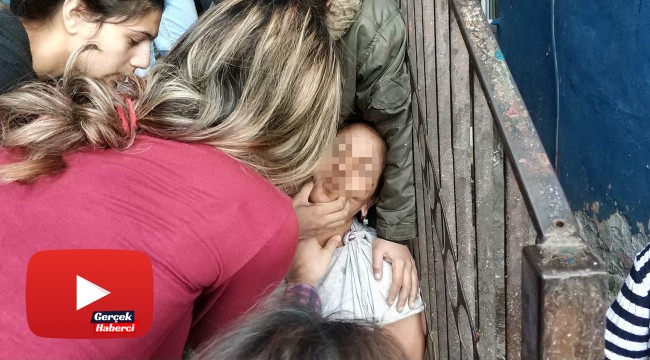 'Evi yakanı bulun' diye feryat edip bayıldı, evi yaktığı iddiasıyla gözaltına alındı