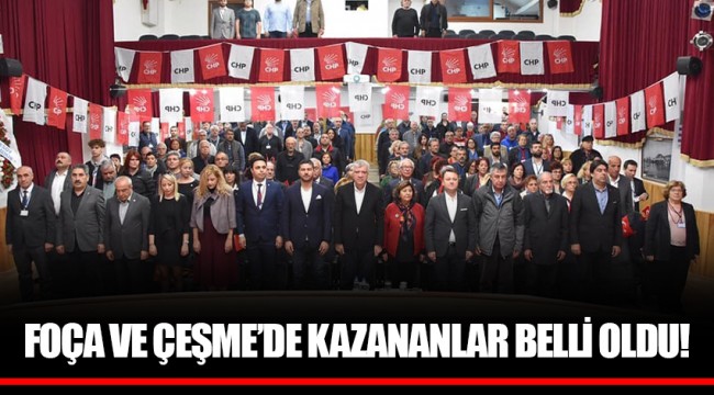 FOÇA VE ÇEŞME’DE KAZANANLAR BELLİ OLDU!