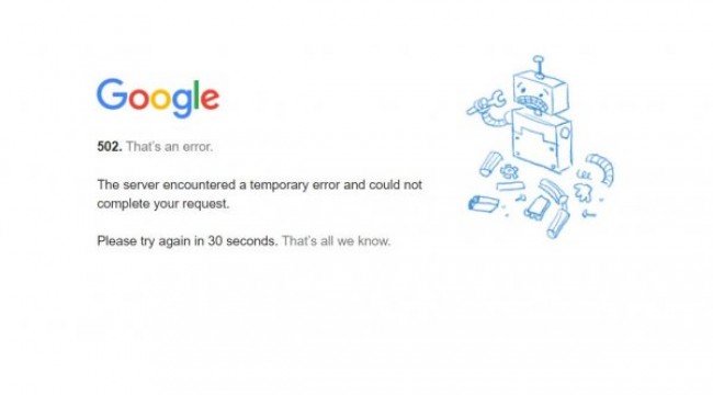 Google, ülkemizde neden çöktüğünü açıkladı