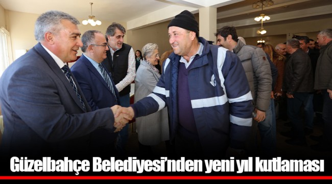 Güzelbahçe Belediyesi’nden yeni yıl kutlaması