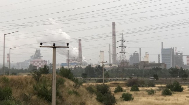 Hatay'da demir çelik fabrikasında patlama