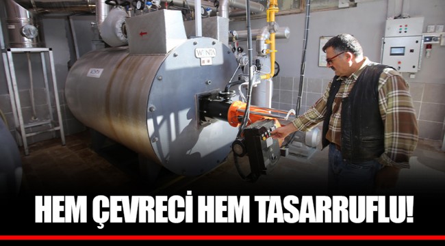 HEM ÇEVRECİ HEM TASARRUFLU!