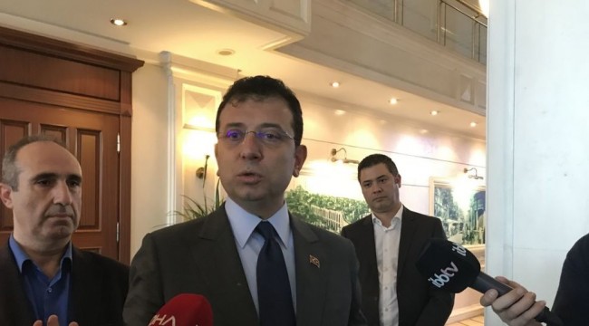 İmamoğlu: Orayı birilerinin mafyacılık oynayacağı yerler haline getirtmeyeceğiz kardeşim