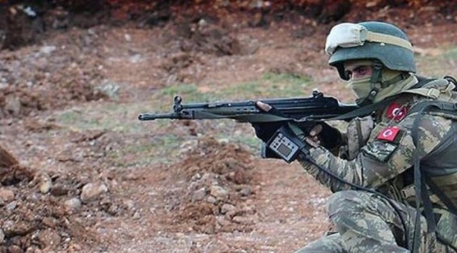 Irak'ın kuzeyinde 2 terörist etkisiz hale getirildi