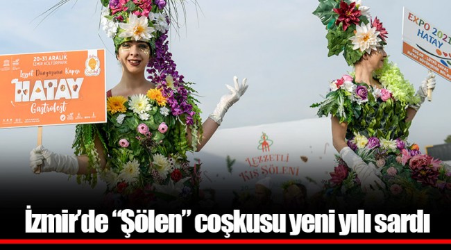 İzmir’de “Şölen” coşkusu yeni yılı sardı