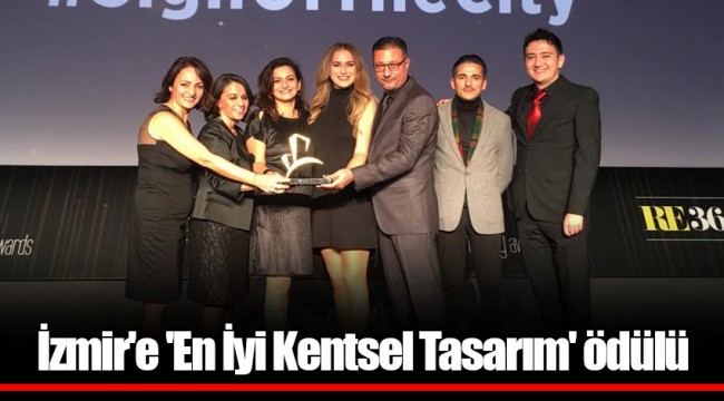 İzmir'e 'En İyi Kentsel Tasarım' ödülü