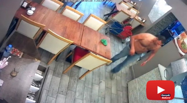 Kebapçıda fırın patladı, iş yeri sahibi ağır yaralandı: O anlar kamerada