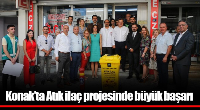 Konak’ta Atık ilaç projesinde büyük başarı