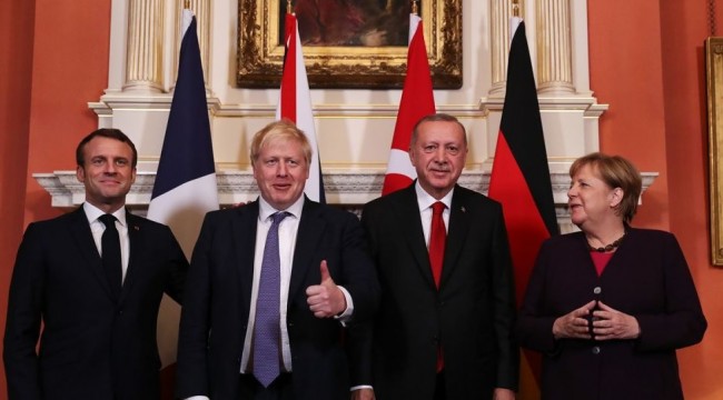 Londra'daki Dörtlü Zirve'de Suriye konuşuldu
