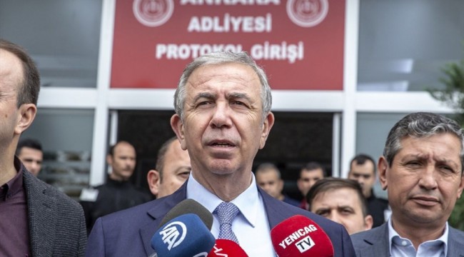 Mansur Yavaş'tan Sinan Aygün hakkında suç duyurusu