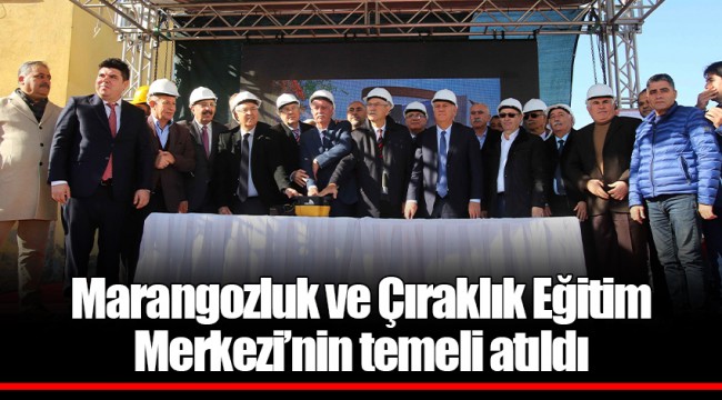 Marangozluk ve Çıraklık Eğitim Merkezi’nin temeli atıldı