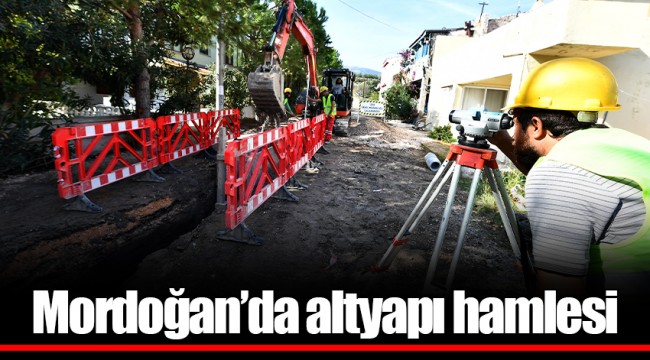 Mordoğan’da altyapı hamlesi