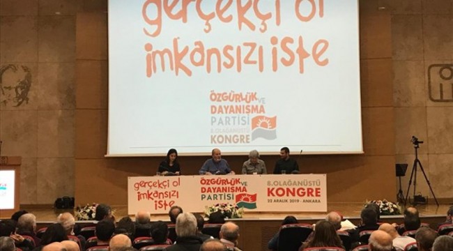 ÖDP adını değiştirdi... Yeni isim Sol Parti