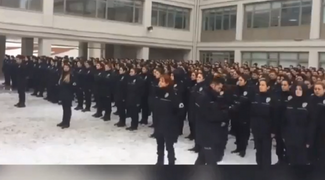 Sosyal medyada tartışma yaratmıştı: Polis okulunda 'intikam yeminli' tören 2017 yılına ait çıktı