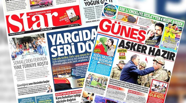 Star ve Güneş gazeteleri için flaş karar!