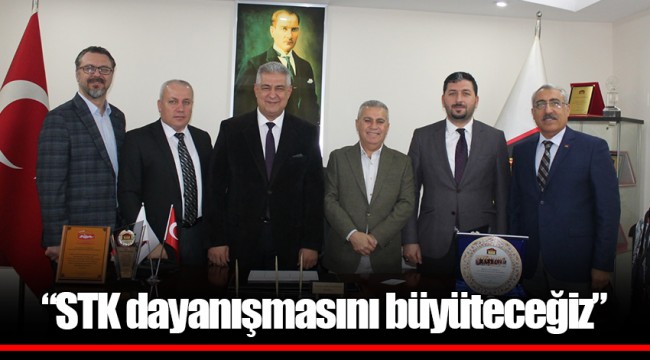“STK dayanışmasını büyüteceğiz”