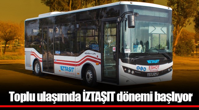 Toplu ulaşımda İZTAŞIT dönemi başlıyor