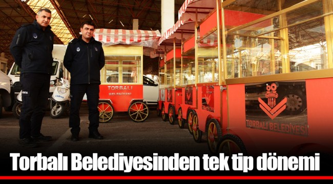 Torbalı Belediyesinden tek tip dönemi