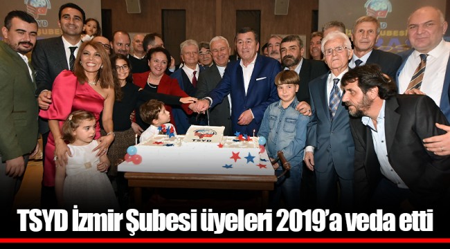 TSYD İzmir Şubesi üyeleri 2019’a veda etti