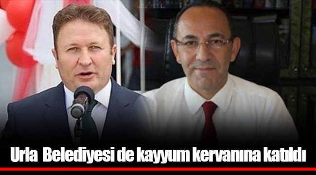 Urla Belediyesi de kayyum kervanına katıldı