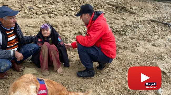 Zeytin toplamak için evden çıkan yaşlı kadın, 14 saat sonra bitkin halde bulundu