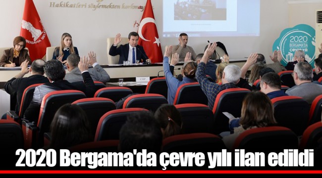 2020 Bergama'da çevre yılı ilan edildi