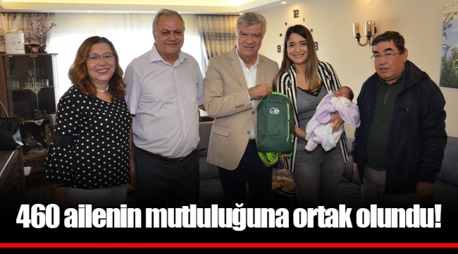 460 ailenin mutluluğuna ortak olundu!