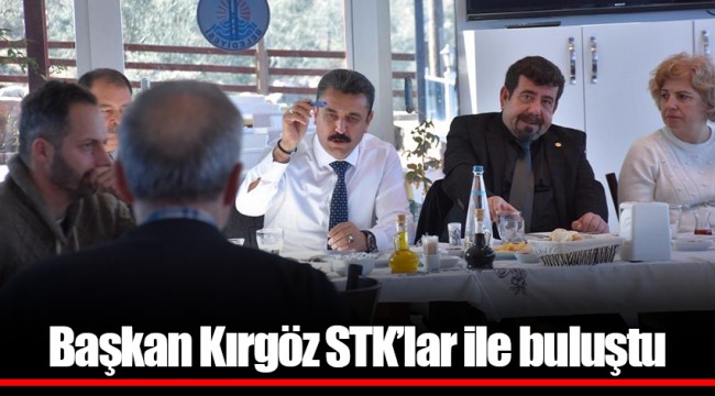 Başkan Kırgöz STK’lar ile buluştu