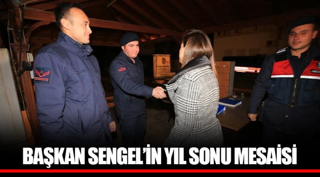 BAŞKAN SENGEL’İN YIL SONU MESAİSİ