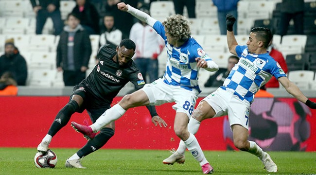 Beşiktaş kupaya veda etti