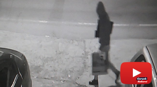 Bilgisayar hırsızı kamerada