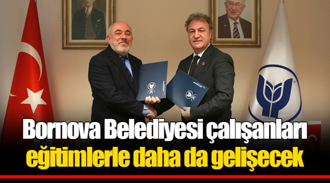 Bornova Belediyesi çalışanları eğitimlerle daha da gelişecek