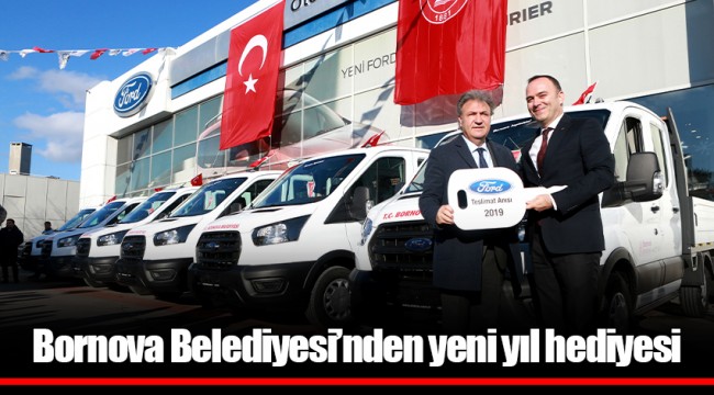 Bornova Belediyesi’nden yeni yıl hediyesi