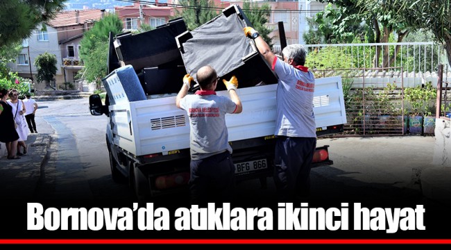 Bornova’da atıklara ikinci hayat